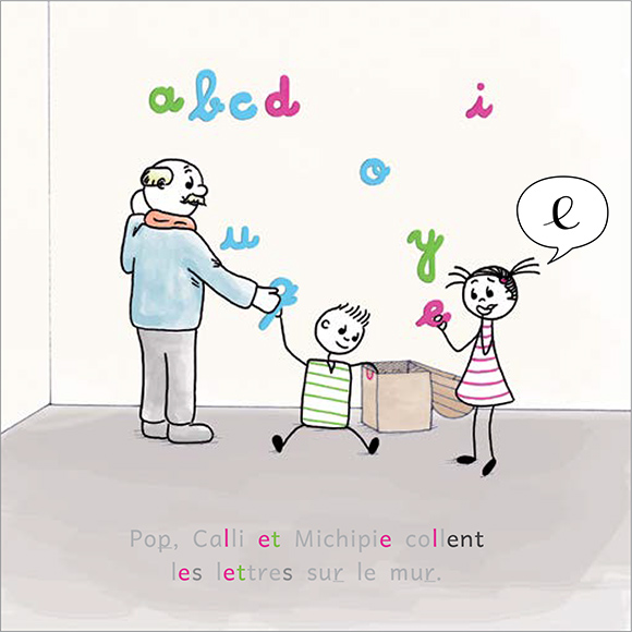 Calli, Michipie, Pop et l'âne. Orthographe, abécédaire, imagier.